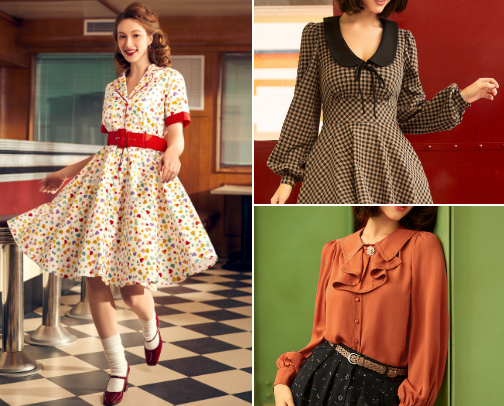 swing dance lindy fashion! cover photo collage
