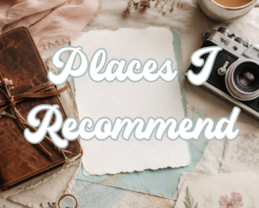 Places I Recommend cover photo collage