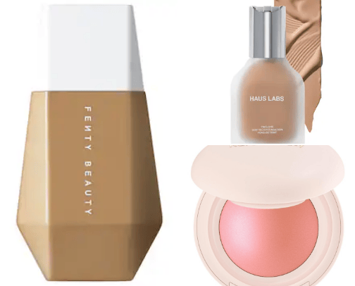 Effortless Elegance: The Beauty of Clear Makeup cover photo collage