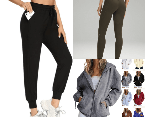 Active/Casual Wear cover photo collage