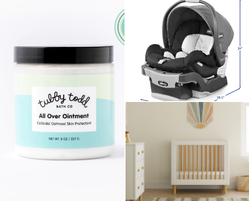 Favorite baby products - broke mom edition cover photo collage