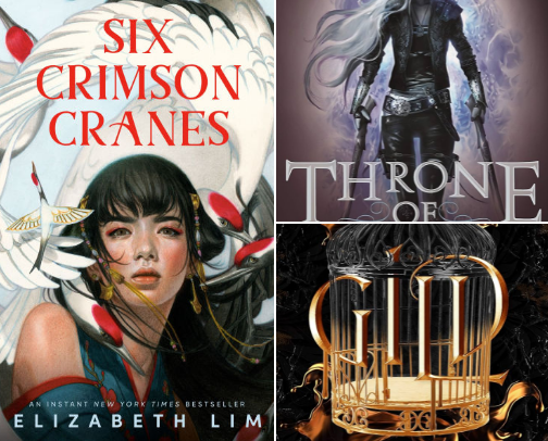 My favorite fantasy book recs cover photo collage