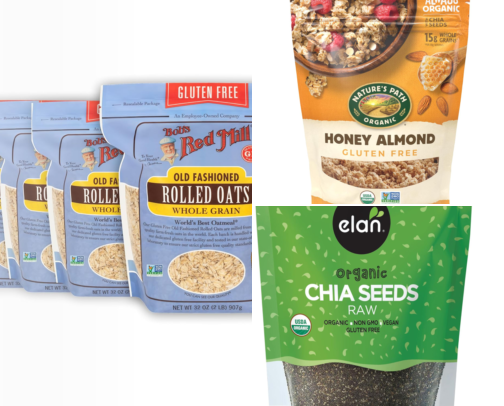 Gluten-Free & Lactose-Free Pantry Staples I Actually Use cover photo collage