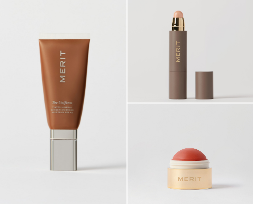 merit beauty wishlist🛍️ cover photo collage