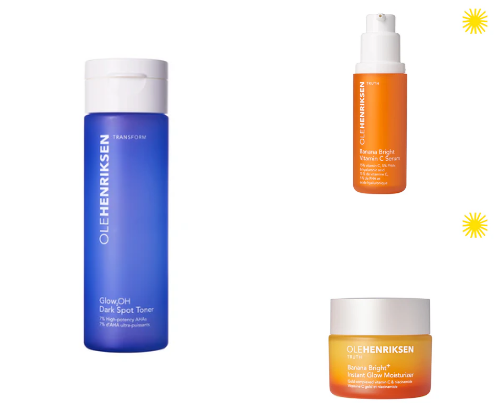OleHenriksen Skincare Routine cover photo collage