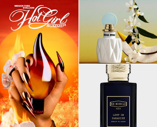 New Fragrances 2026 cover photo collage