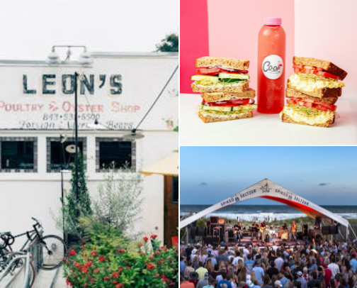 My Charleston Recs! cover photo collage