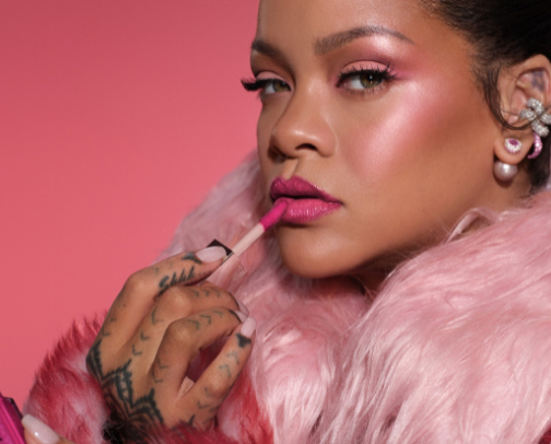 Fenty beauty cover photo collage