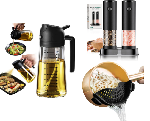 Stuff That Makes Cooking Less of a Hassle and Fun cover photo collage