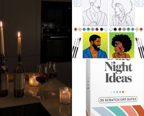 Date night ideas ❤️ cover photo collage