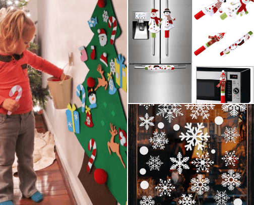 Christmas decor cover photo collage