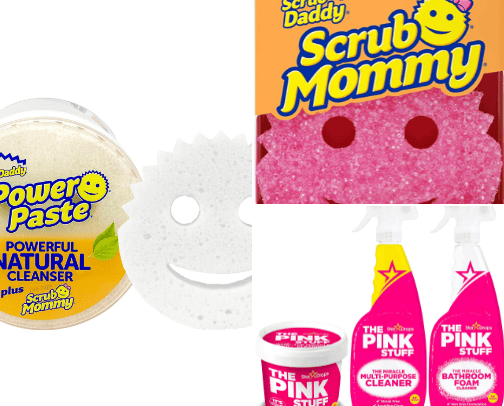 Cleaning products 🌸 cover photo collage