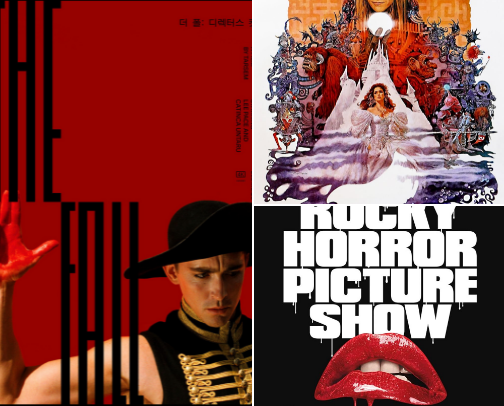 Visually Striking movies cover photo collage