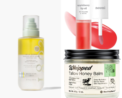 My favorite beauty recs cover photo collage