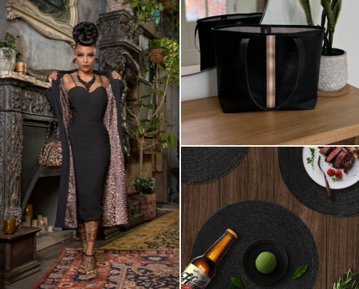 Total Blackout — my favorite color cover photo collage