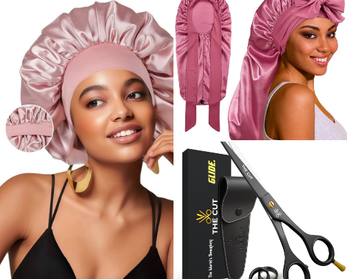 Hair tools cover photo collage