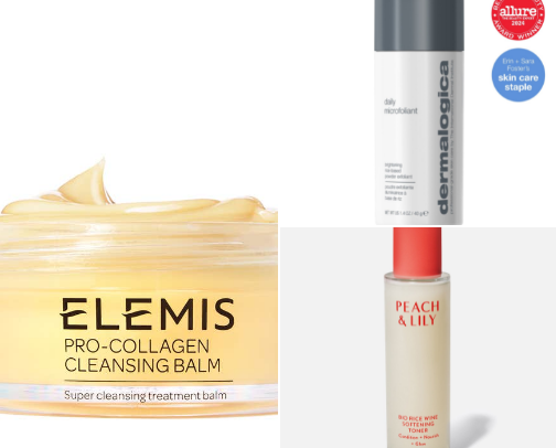 Skin prep for dry skin cover photo collage