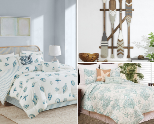 Coastal Charm: Nautical & Beach Finds cover photo collage