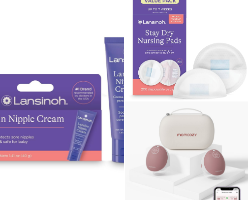 New Mom Guide: Top Breastfeeding Products You’ll Actually Use 🤱🏻 cover photo collage