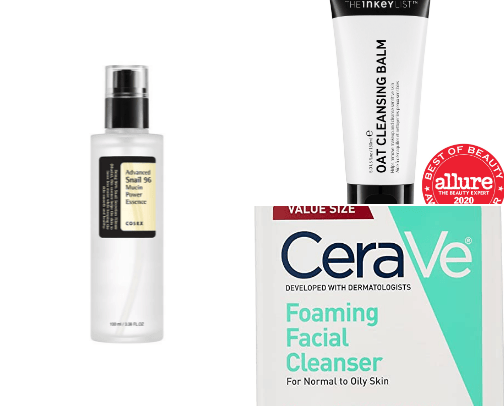 affordable skincare must haves cover photo collage