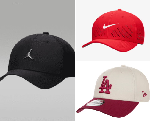 Caps that complete your look . Shop my favorites. cover photo collage