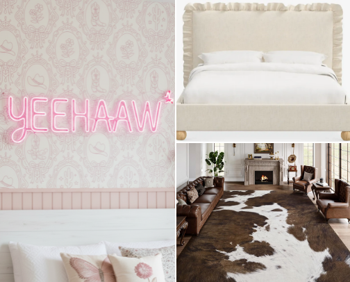 Cowgirl Big Girl Room cover photo collage