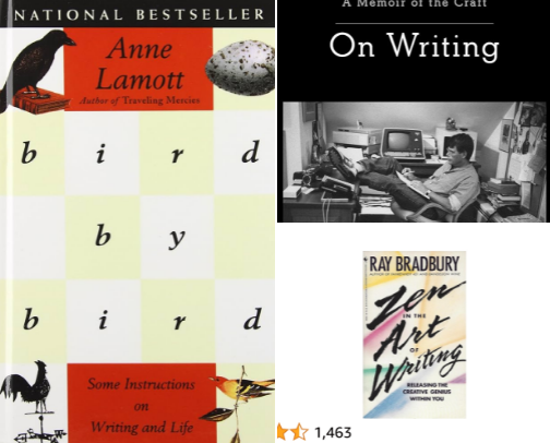 Books on Writing Worth Reading cover photo collage