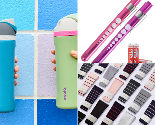 Nursing must haves, like to haves, and fun to have! cover photo collage