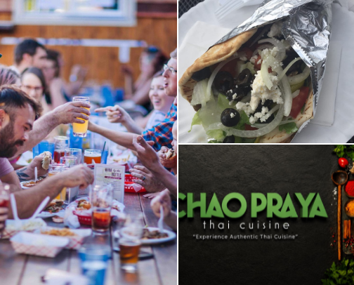 Fav Places to Drink and Chow Down in Oregon cover photo collage