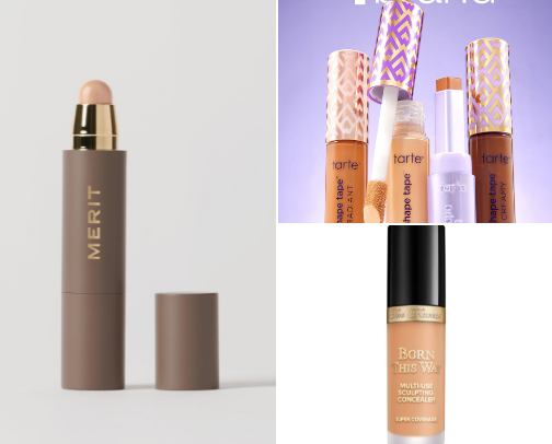 The BEST full coverage concealers cover photo collage