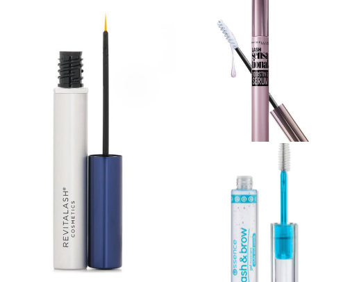 Lash & Brow Boosters cover photo collage