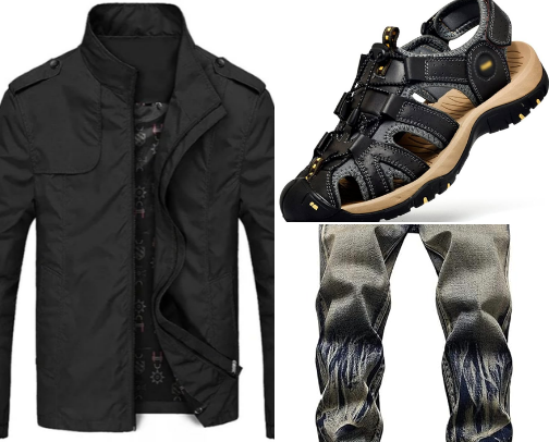 Fashion Clothing Designs For Men & Boys. cover photo collage