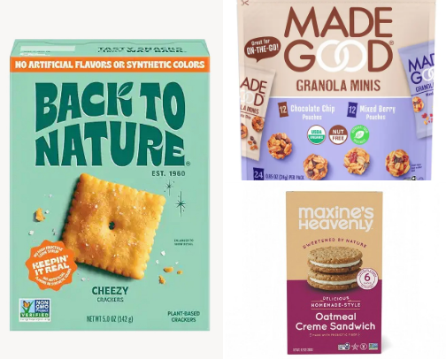 Fav Vegan/Vegetarian Snacks and Pantry Items cover photo collage