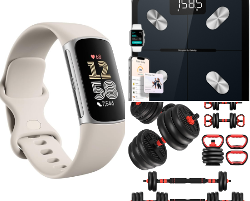 Health, Fitness & Recovery cover photo collage