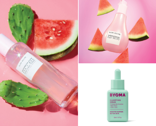 My skincare routine cover photo collage