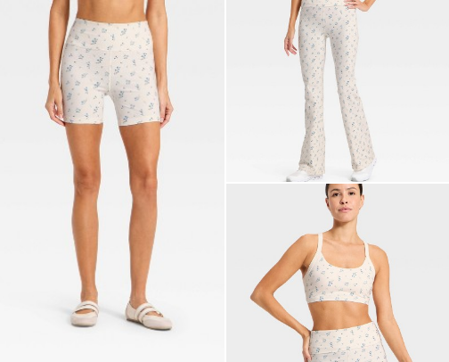 New COTTON Target Workout Sets cover photo collage