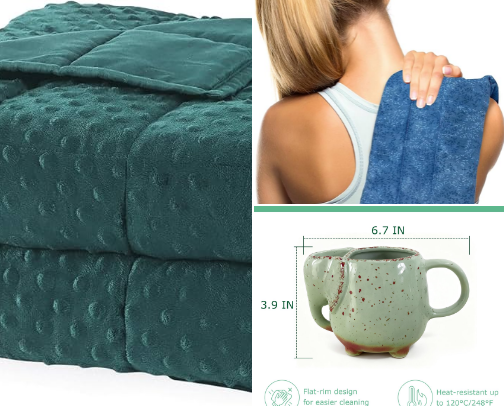 comfort rituals and small pick-me-ups cover photo collage