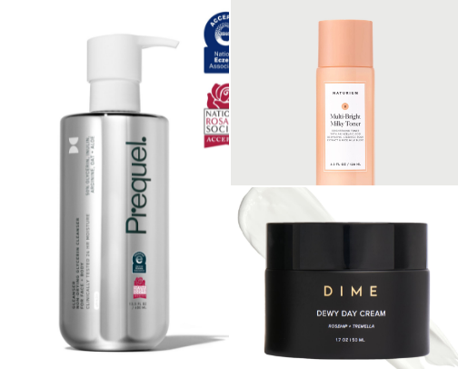 SKINCARE MUST HAVES cover photo collage