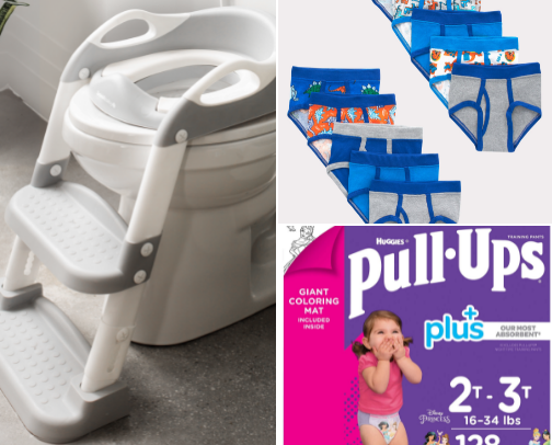 Potty-Training Must Haves cover photo collage