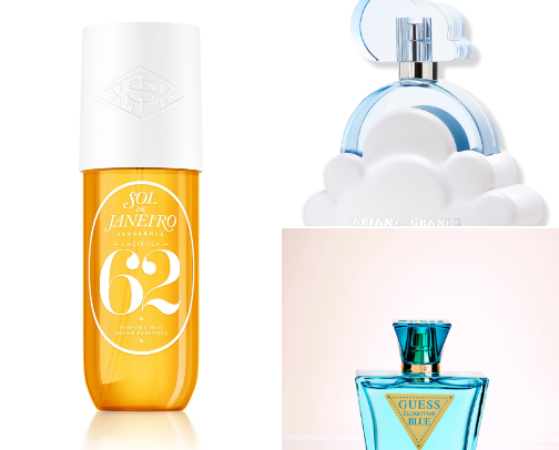 Amazing parfumes cover photo collage