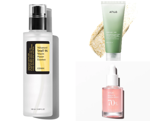 skincare routine [oily-acne prone] cover photo collage