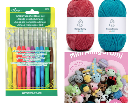 Luna's must have Crochet Supplies! cover photo collage