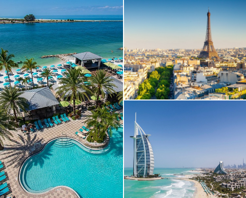 Best Hotels for Vacation cover photo collage