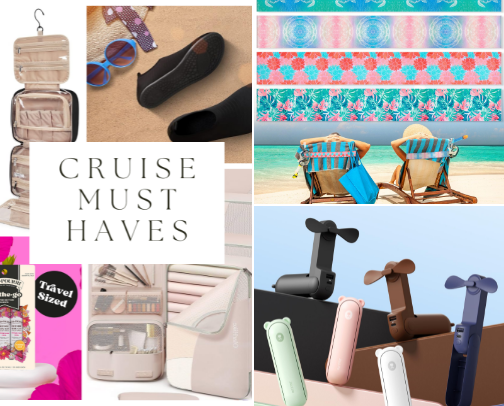 Smooth Sailing Essentials: Don’t Cruise Without These! cover photo collage