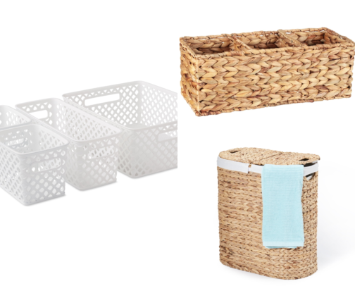Woven Basket Sets That Hide My Clutter While Looking Like Actual Decor cover photo collage