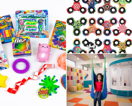 Sensory & friendly 🩵🧩 cover photo collage