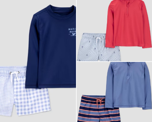 Target Toddler BOY Swim cover photo collage