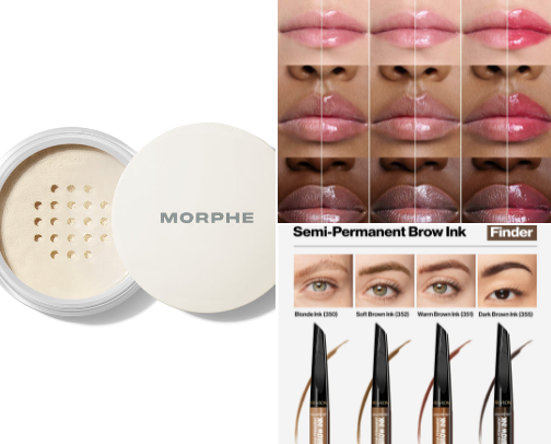 makeup favs🌀 cover photo collage