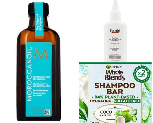 Hair care cover photo collage