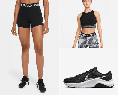 Clothes for gym  cover photo collage